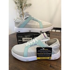 Sea-Doo Water Shoes Grey/Teal/purp Mens 9 Women's 10.5 EU 41.5 4442592409 New